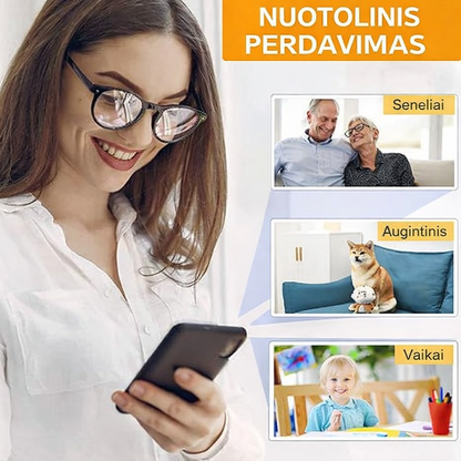 ClearFix™ - Belaidė paslėpta kamera,su nuotolinio stebėjimo funkcija.