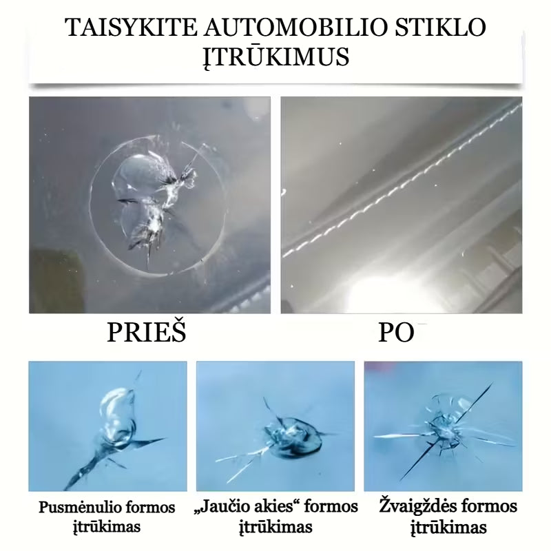 ClearFix™ - Automobilio stiklo nano remonto skystis