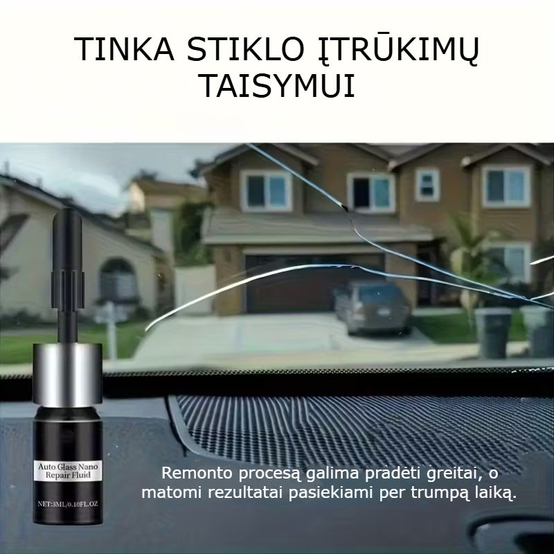 ClearFix™ - Automobilio stiklo nano remonto skystis